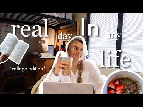 a real day in the life of a college freshman