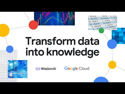 Turn your data into trustworthy knowledge with Wisdom AI and Google Cloud.