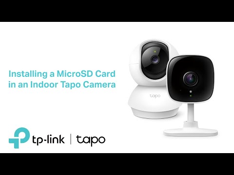 Quick Tips   Installing a MicroSD Card in an Indoor Tapo Camera