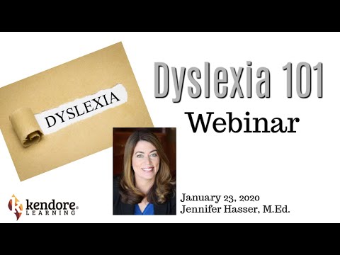 Dyslexia 101: A Kendore Learning Webinar