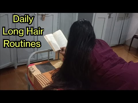 Daily Long Hair Routines ||PART-1||My New Model ||@nainaparmar5544