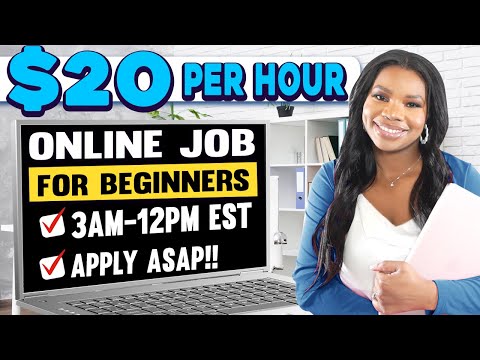 Earn $20/Hour Working 3am-12pm From Home! (This Job Might Be Perfect For You)