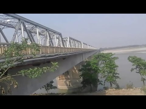 dekhe Nadi ke upar kaise training chalta hai Bhartiya rail#video #Bhartiya rail#tiki #rail #pool