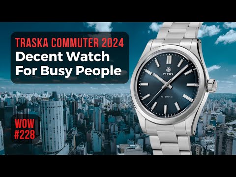 Traska Commuter 2024: Nice Take On the Classic Rolex // Watch of the Week. Review 228