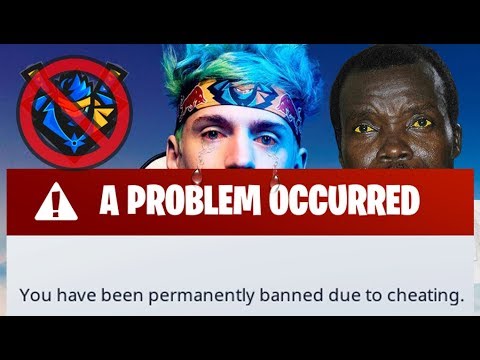 Ninja Finally Gets *BANNED* Fortnite  🚫!? (MAD African Rebel Kony)