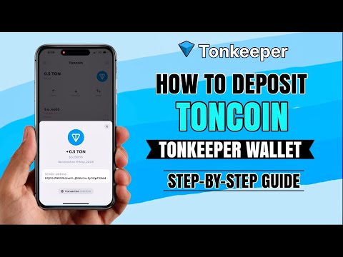 How to Deposit Toncoin $TON on Tonkeeper Wallet | Easy Step-by-Step Tutorial