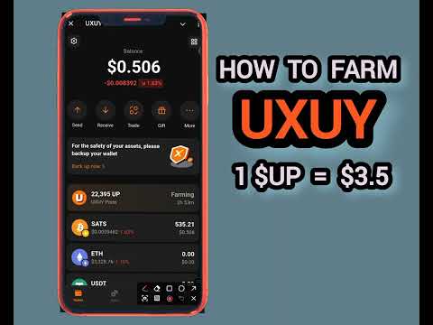 UXUY Wallet - How Boost UXUY Airdrop | Withdraw UXUP $UP Token Airdrop January 2025