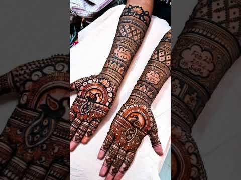 Full hend mehndi|❤#bridalmehndi #trendingshorts #