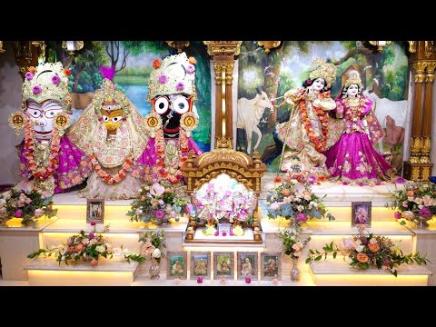 Deity Greetings and Srila Prabhupada Guru Puja - Tuesday 10th December 2024