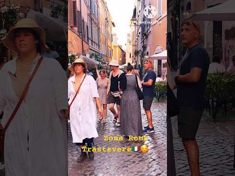 Zona Roma Trastevere 🥰🇮🇹#shorts #viral #trending #youtubeshorts #italy