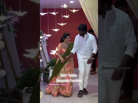 Siragadikka asai serial actor vetri vasanth vaishnavi wedding viral video #shorts #video #reels