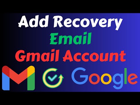 How to Add Recovery Email in Gmail | How to Add Recovery Email in Google Account