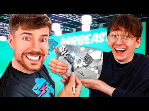 Why MrBeast Gave Me HIS Diamond Play Button