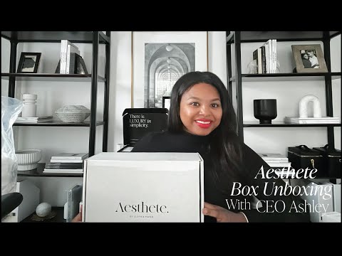 Aesthete By Cloth & Paper | Deluxe Lifestyle Subscription Box Unboxing | First Box