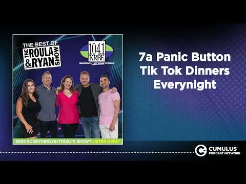 7a Panic Button Tik Tok Dinners Everynight | Best of Roula & Ryan