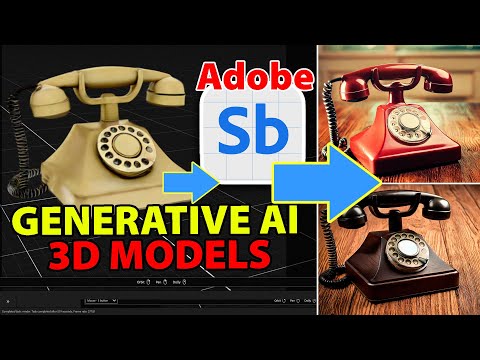 NEW Adobe ai 3D Generator is crazy!