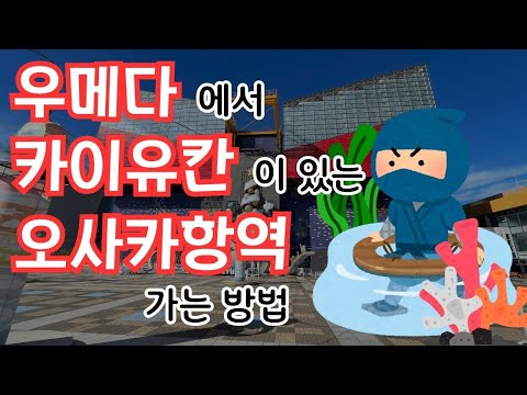 【카이유칸/Kaiyukan】우메다에서 오사카코역까지 가는 방법