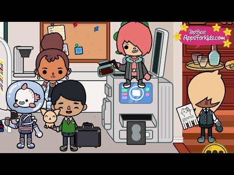 Toca Life Office - Top Best Apps For Kids