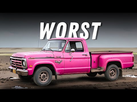 30 MOST BIZARRE PICKUP TRUCKS EVER MADE