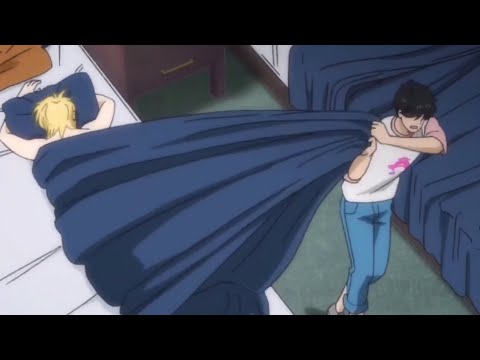 Ash x Eiji moment #24 - only Eiji can wake Ash up and get away with it PART2