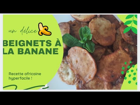 Vous avez deux bananes mûres ? Faites cette recette de beignets à la banane moelleuse et facile!!!