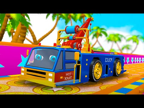 Wheels on the Tow Truck & More Kids Cartoon Videos