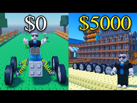 $1 vs $5000 car in Roblox... (risky haul)