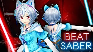 【Beat Saber】VTuber初の『Beatマスター』になる！【電脳少女シロ】