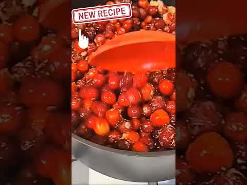 Super Fresh Cranberry Sauce 😋#veganthanksgiving