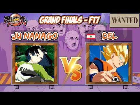 FIRST CHALLENGE! Ju nanago vs Del FT7 - WANTED DBFZ Grand finals