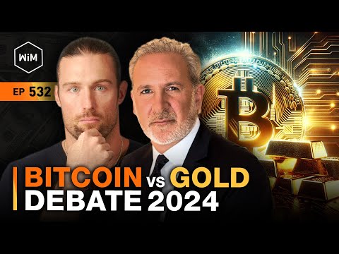 Bitcoin vs Gold DEBATE 2024: Peter Schiff vs Robert Breedlove (WiM532)