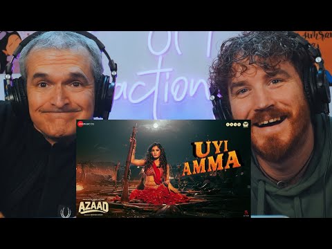 Uyi Amma - Azaad | Aaman Devgan, Rasha Thadani | REACTION!!!