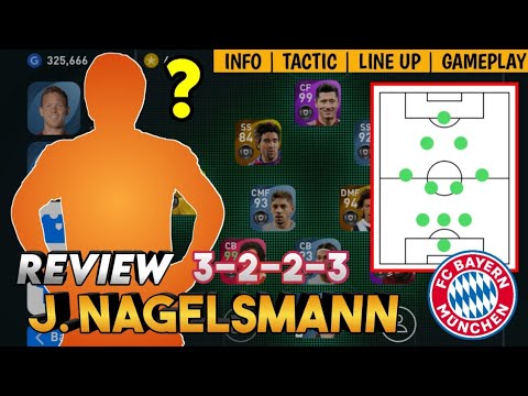 REVIEW J. NAGELSMANN 3223 | BAYERN MUNCHEN MANAGER | EFOOTBALL 2021 MOBILE