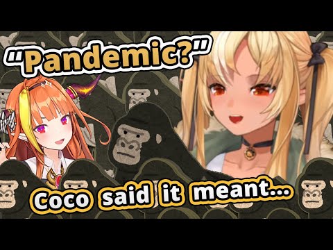 Flare Still Uses Coco-English! uh... close enough? [Shiranui Flare/不知火フレア]