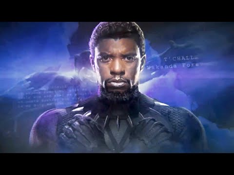 Black Panther New Disney+ Intro (Chadwick Boseman Tribute) [Open Matte HD]