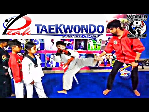 Students Taekwondo Fight Practice 2024 | Kids Kick Practice | Fight Practice in club | #taekwondo