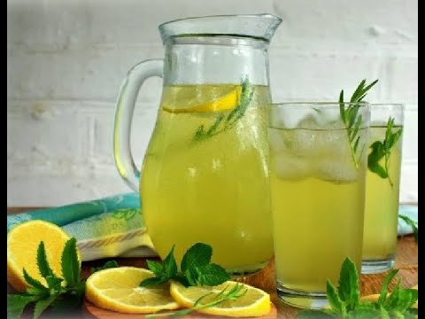 Tarragon lemonade in 5 minutes 🍹