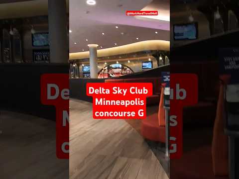 Delta Sky Club Minneapolis Concourse G