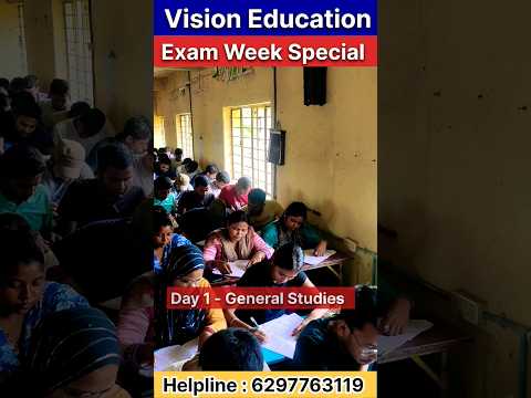 June Exam Week Special - Day 1 General Studies - 24.06.2024 #motivation #shorts #video #success