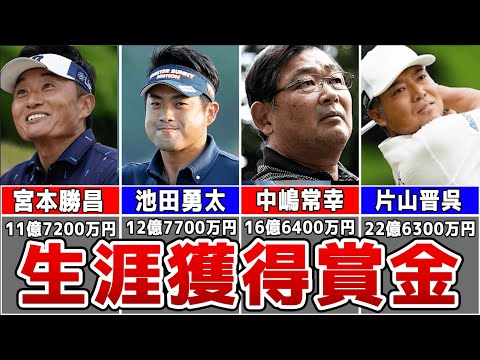 【2022年最新】男子プロゴルファー獲得賞金ランキング