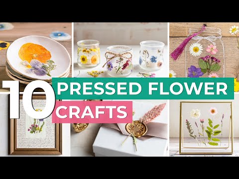 Top Pressed Flower Crafts of the Year