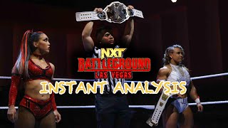 NXT Battleground 2024 results, instant analysis, grades, reaction | WWE vs. TNA