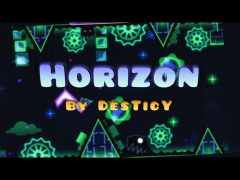 Geometry Dash - Horizon By DesTicY + All coins!