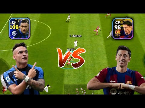 Free lewandoski Vs free Lautaro Martinez😈who is Better?|EFootball 2024mobile