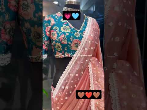 New saree #song #newsong #music #love #punjabi #trending #blouse #neetubisht #fashion #ytshortsvideo