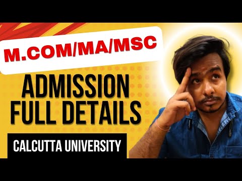 II M.COM ADMISSION UNDER CALCUTTA UNIVERSITY II #pgadmissions #cu #calcuttauniversityadmission2024