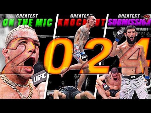 The UFC's Absolute BEST Of 2024 !