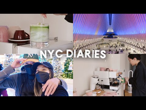 nyc diaries | home cafe, eating in chinatown, exploring the city