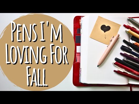 Fall Stationery Favorites: Neutral Pens & Markers