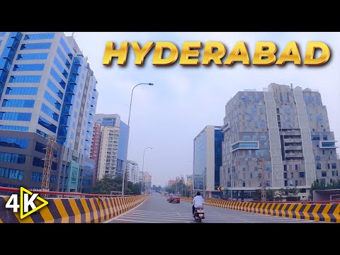 Gachibowli, Kondapur,Whitefields, Hitex Exhibition - 4k Drive Tour in Hyderabad